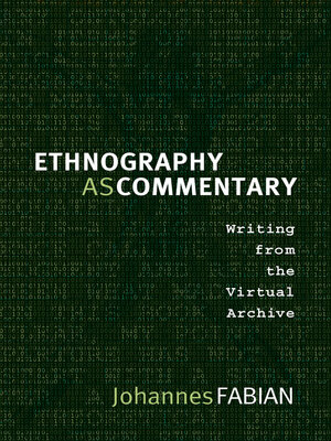 cover image of Ethnography as Commentary